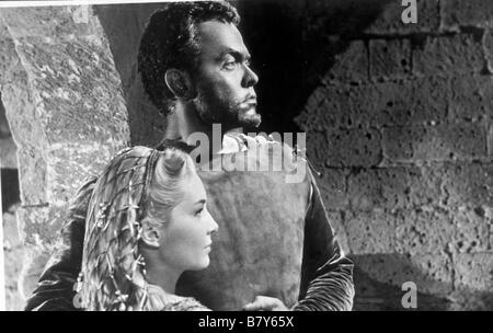 Die Tragödie von Othello, der Mohr von Venedig: Jahr: 1952 USA/Italien Regie: Orson Welles Orson Welles, Suzanne Cloutier nach einem Spiel von de William Shakespeare Goldene Palme Cannes 1952 Stockfoto