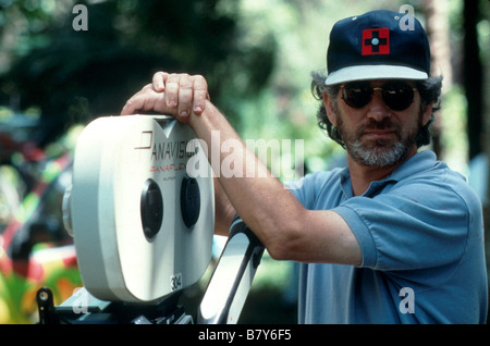 Jurassic Park Jahr: 1993 USA Regie: Steven Spielberg Steven Spielberg schießen Bild Stockfoto