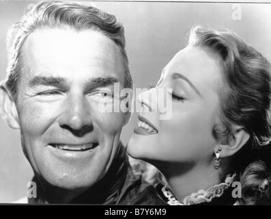 Weit-West 89 Rückkehr der schlechten Menschen/Westen Jahr: 1948 USA Regie: Ray Enright Randolph Scott, Anne Jeffreys Stockfoto