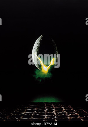Alien Jahr: USA/Großbritannien 1979 Regie: Ridley Scott Film Poster creditless (USA) Stockfoto