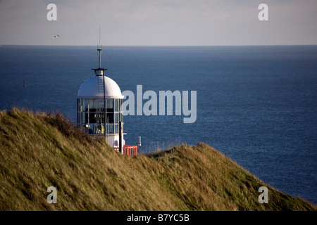 Die Baily Lighthouse Howth Head Dublin ein Leuchtturm hier seit 1667 heutigen Turm, entworfen von George Halpin stattgefunden hat Stockfoto