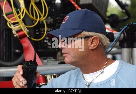 David R. Ellis David R. Ellis David R. ELLIS sur le tournage auf dem Satz du Film zellulären Jahr: 2004 USA Regie: David R. Ellis USA 2004 Stockfoto