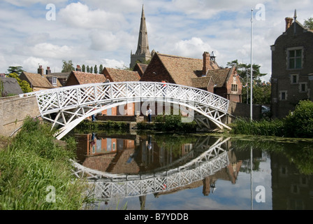 Die Chinesisch-Brücke in Godmanchester Stockfoto