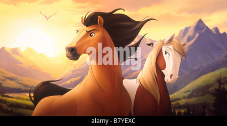 Geist: Hengst der Cimarron Jahr: 2002 USA Regie: Kelly Asbury, Lorna Cook Animation Stockfoto