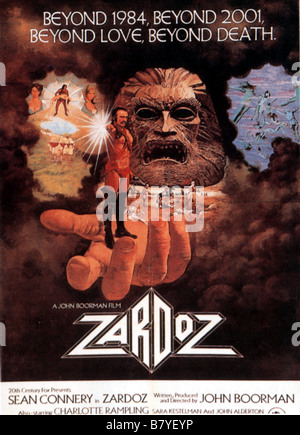 Zardoz Jahr: 1974 - Großbritannien/Irland Affiche, poster Regie: John Boorman Stockfoto