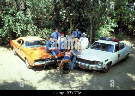 TH Herzöge von Hazzard TV-Serie 1979 - 1985 USA Erstellt von Gy Waldron Tom Wopat, John Schneider, Catherine Bach, Sorrell Booke, Denver Pyle, James Best Stockfoto