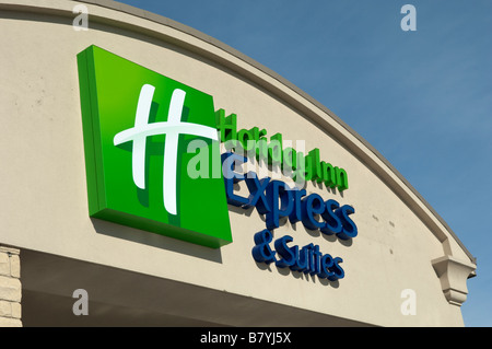 Holiday Inn Express Zeichen Stockfoto