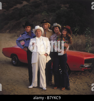 TH Herzöge von Hazzard TV-Serie 1979 - 1985 USA Erstellt von Gy Waldron Tom Wopat, John Schneider, Catherine Bach, James Best, Sorrell Booke Stockfoto