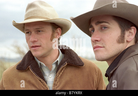 Brokeback Mountain Jahr: 2005 USA Regie: Ang Lee Heath Ledger, Jake Gyllenhaal, Stockfoto