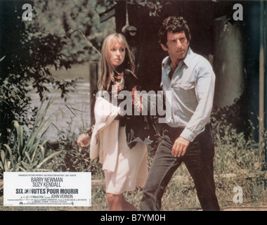 Sechs Minuten pour mourir Angst ist der Schlüssel Jahr: 1972-uk Suzy Kendall, Barry Newman Regie: Michael Tuchner Stockfoto