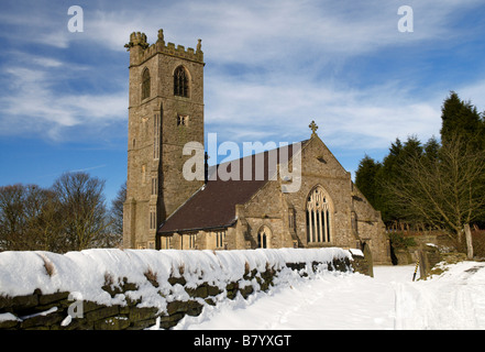 Bartholomäus C.E. Kirche in Whitworth, Rossendale, Großbritannien Stockfoto