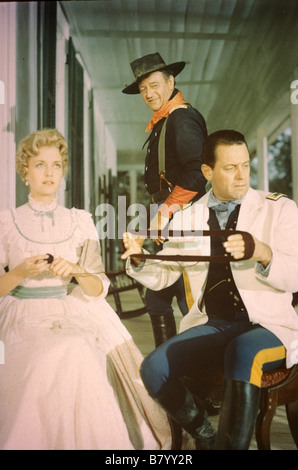 Das Pferd Soldaten Jahr: 1959 USA William Holden, John Wayne, Constance Towers Regisseur: John Ford Stockfoto