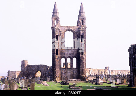 St Andrews Kathedrale Fife Schottland mittelalterlichen Ruinen schottische Architektur UK Stockfoto