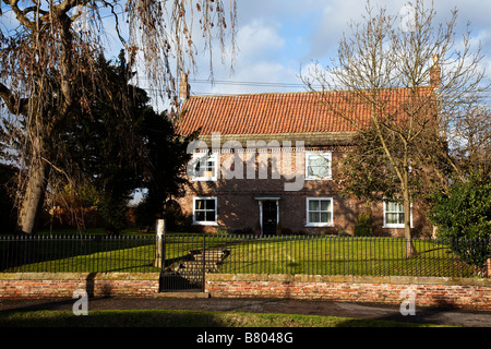 Ferienhaus Main Street Stamford Bridge East Yorkshire Stockfoto