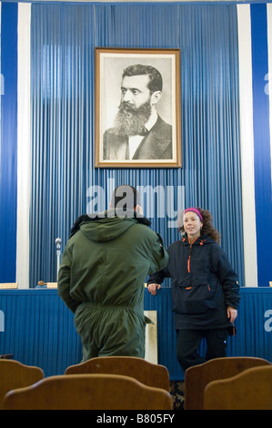 Theodor Herzl und der neuen Generation Stockfoto