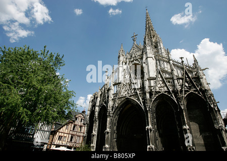 Eglise St. Maclou in Rouen Normandie Frankreich Stockfoto