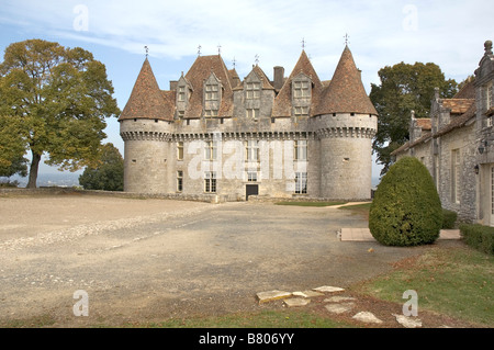 Chateau Monbazillac Stockfoto