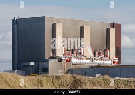 Hartlepool erweiterte gasgekühlte Reaktor Atomkraftwerk in der Nähe von Seaton Carew im Nordosten von England, UK, Europa Stockfoto