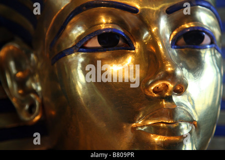 Tutanchamun, Totenmaske Kairo, Museum Ägypten Stockfoto