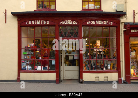 Shops-Hereford England England Europa Stockfoto