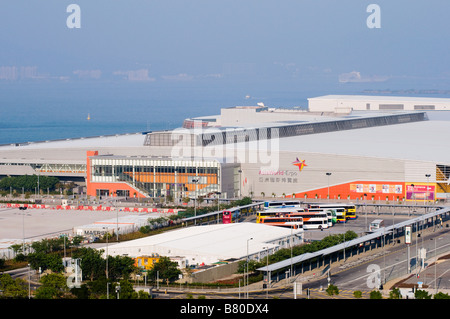 Asia World Expo in Hongkong Stockfoto