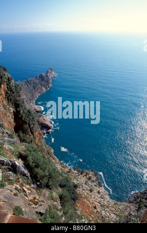 Burg von Alanya, Alanya, Türkei Stockfoto