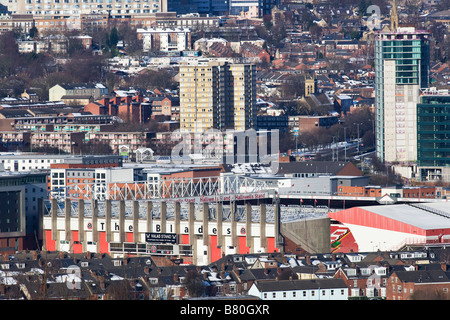 Sheffield United Football Club im Zentrum von Sheffield Stockfoto