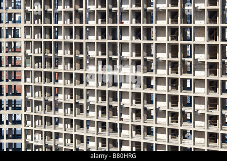 Sanierung von Park Hill Wohnungen in Sheffield einen Rat Wohnsiedlung zwischen 1957 und 1961 gebaut und ein Grad II-Gebäude Stockfoto