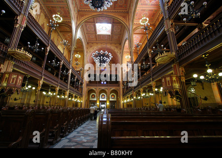 Budapest große Synagoge in der Dohany Straße Stockfoto