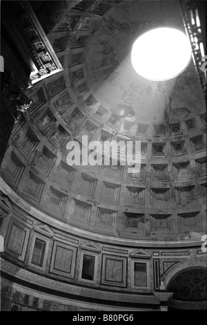 Die Kuppel des Pantheon Rom Italien Stockfoto