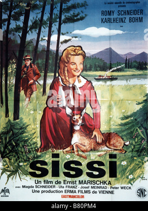 Sissi Jahr: 1955 - Österreich Affiche, poster Regie: Ernst Marischka Stockfoto