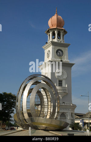 Queen Victoria Memorial Clock Tower, Penang, Malaysia Stockfoto