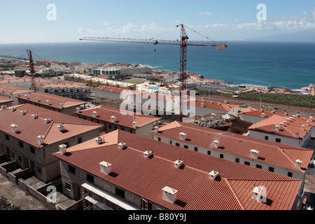 Eine neue Entwicklung von Luxus-Appartements in der Nähe von Los Gigantes auf Teneriffa-Kanarische Inseln-Spanien Stockfoto