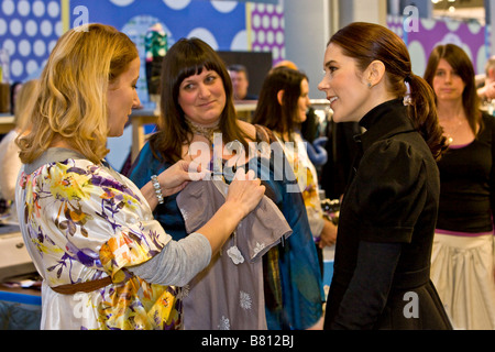 Haben Sie Mary Elizabeth, Kronprinzessin von Dänemark eine Diskussion über Kinderkleidung auf der Modemesse in Kopenhagen Stockfoto