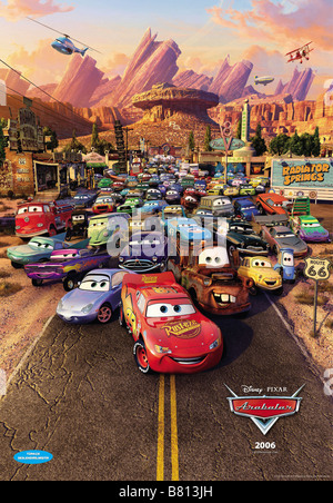 Autos Jahr: 2006 USA Regie: John Lasseter Animation Film Poster Stockfoto