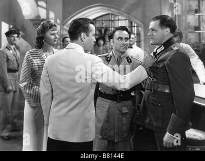 Jahr: 1942 USA Casablanca Humphrey Bogart, Madeleine LeBeau Regie: Michael Curtiz Stockfoto