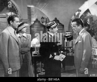 Jahr: 1942 USA Casablanca Humphrey Bogart, Ingrid Bergman, Paul Henreid, Claude Rains Regie: Michael Curtiz Stockfoto