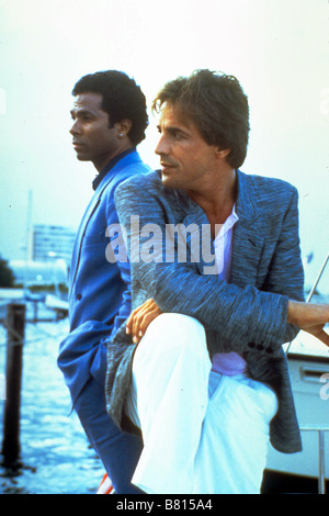 Deux flics à Miami (TV-Serie) Miami Vice (1984) [TV-Serie 1984-1989] usa Philip Michael Thomas, Don Johnson Erstellt von Anthony Yerkovich Stockfoto