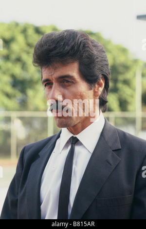 Deux flics à Miami (TV-Serie) Miami Vice (1984) [TV-Serie 1984-1989] usa Edward James Olmos Erstellt von Anthony Yerkovich Stockfoto
