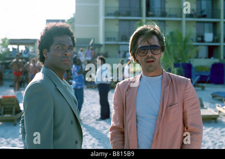 Deux flics à Miami (TV-Serie) Miami Vice (1984) [TV-Serie 1984-1989] usa Philip Michael Thomas, Don Johnson Erstellt von Anthony Yerkovich Stockfoto