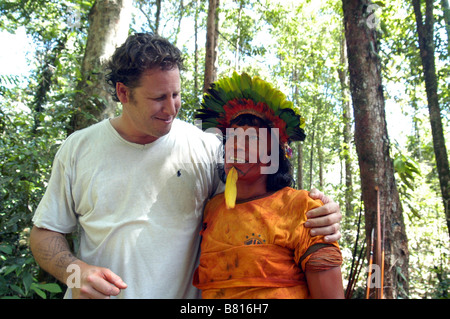 Regisseur Gerardo Olivares auf dem Satz La Gran final Der grosses Gleiches Jahr: 2006 - Spanien/Deutschland Stockfoto