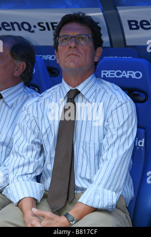 Fabio Capello, Trainer von Real Madrid Stockfoto
