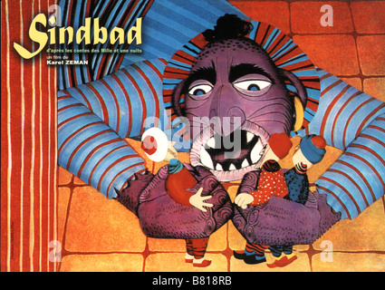 Sindbad Jahr: 1958 Tschechoslowakei Animation Regie: Karel Zeman Stockfoto