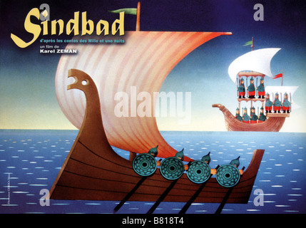 Sindbad Jahr: 1958 Tschechoslowakei Animation Regie: Karel Zeman Stockfoto