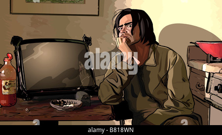 A Scanner Darkly animation USA Jahr: 2006 Regie: Richard Linklater Stockfoto