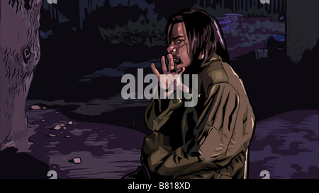 A Scanner Darkly animation USA Jahr: 2006 Regie: Richard Linklater Stockfoto