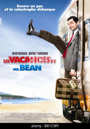 Mr. Bean macht Ferien Jahr: 2007-UK Affiche/Poster Rowan Atkinson Regie: Steve Bendelack Stockfoto