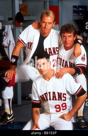 Les Inder Major League Jahr: 1989 USA Charlie Sheen, Tom Berenger, Corbin Bernsen Regisseur: David S. Ward Stockfoto