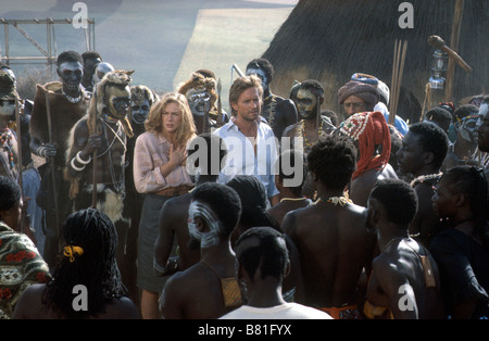 Das Juwel Des Nil Jahr: 1985 USA Michael Douglas, Kathleen Turner Regie: Lewis Teague Stockfoto