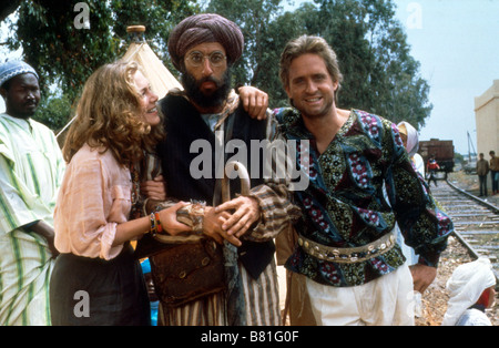 Das Juwel Des Nil Jahr: 1985 USA Michael Douglas, Kathleen Turner Regie: Lewis Teague Stockfoto